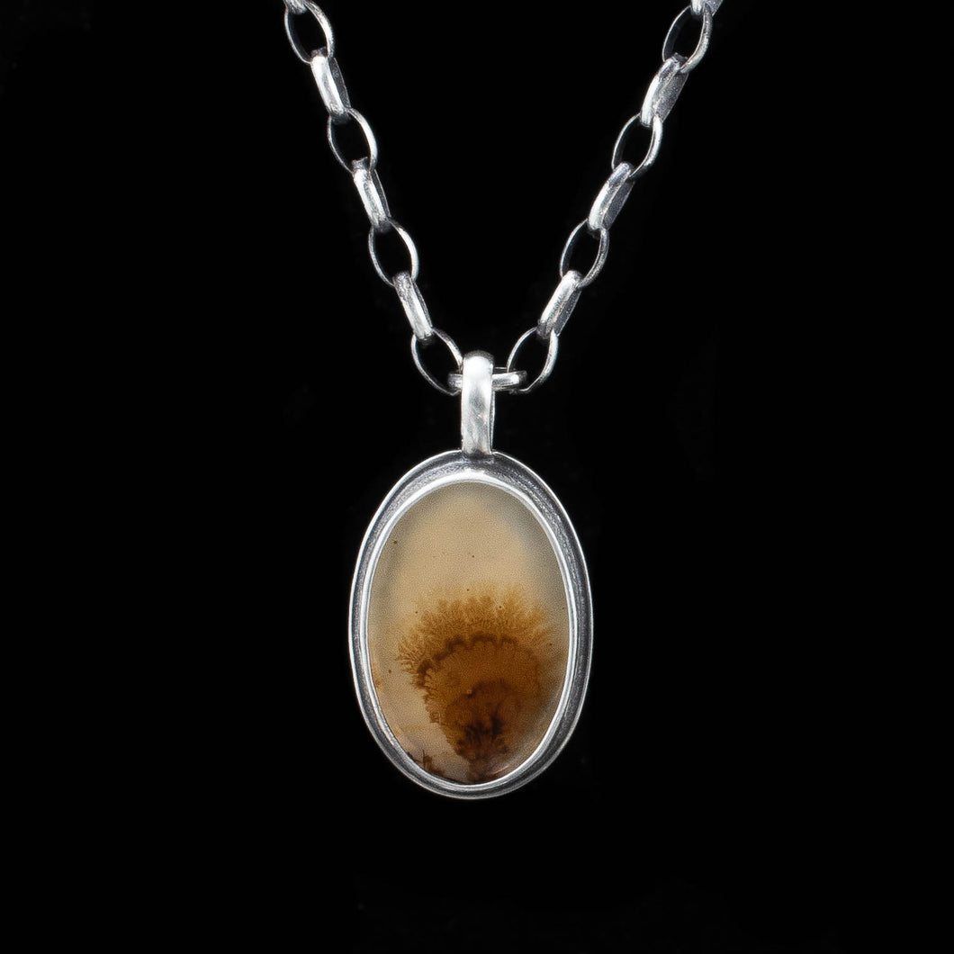 Dendritic Agate Pendant